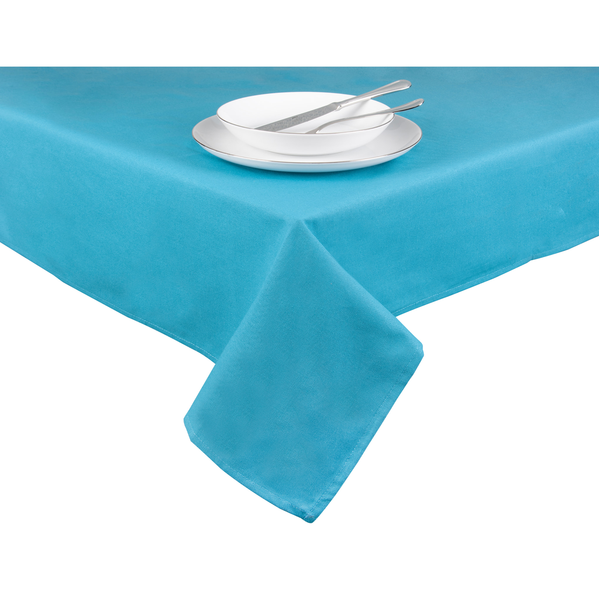 Nappe 140×240 Excelsa – Panama Color, Coton Bleu Clair