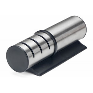 Aiguiseur de couteaux manuel à cylindre en acier inoxydable Herzberg HG8102