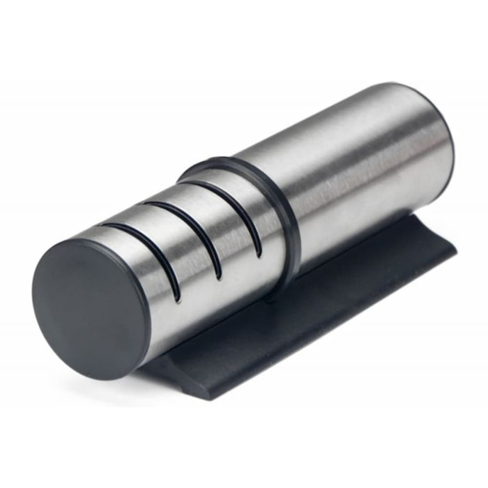Aiguiseur de couteaux manuel à cylindre en acier inoxydable Herzberg HG8102