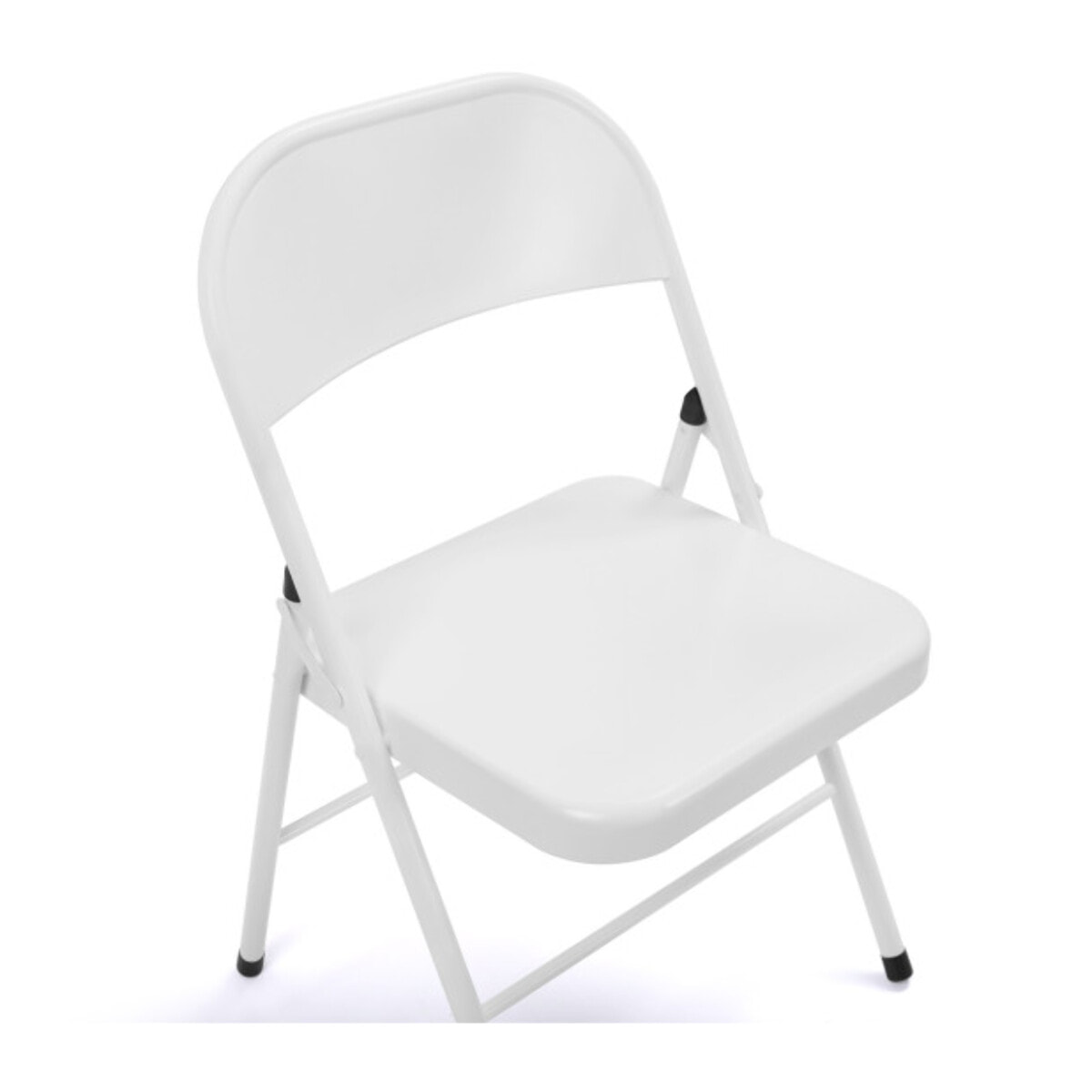 Chaises métal pliante Lucy - Blanc