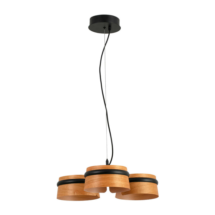 LOOP Lampe suspension noire