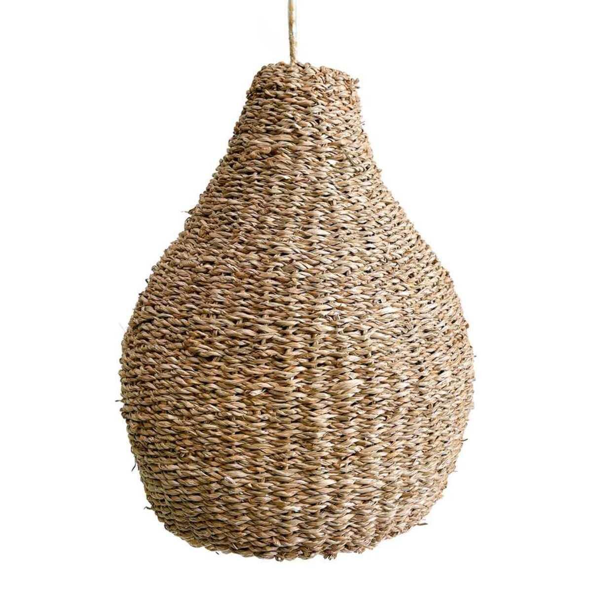 Paralume a campana seagrass naturale diametro 30