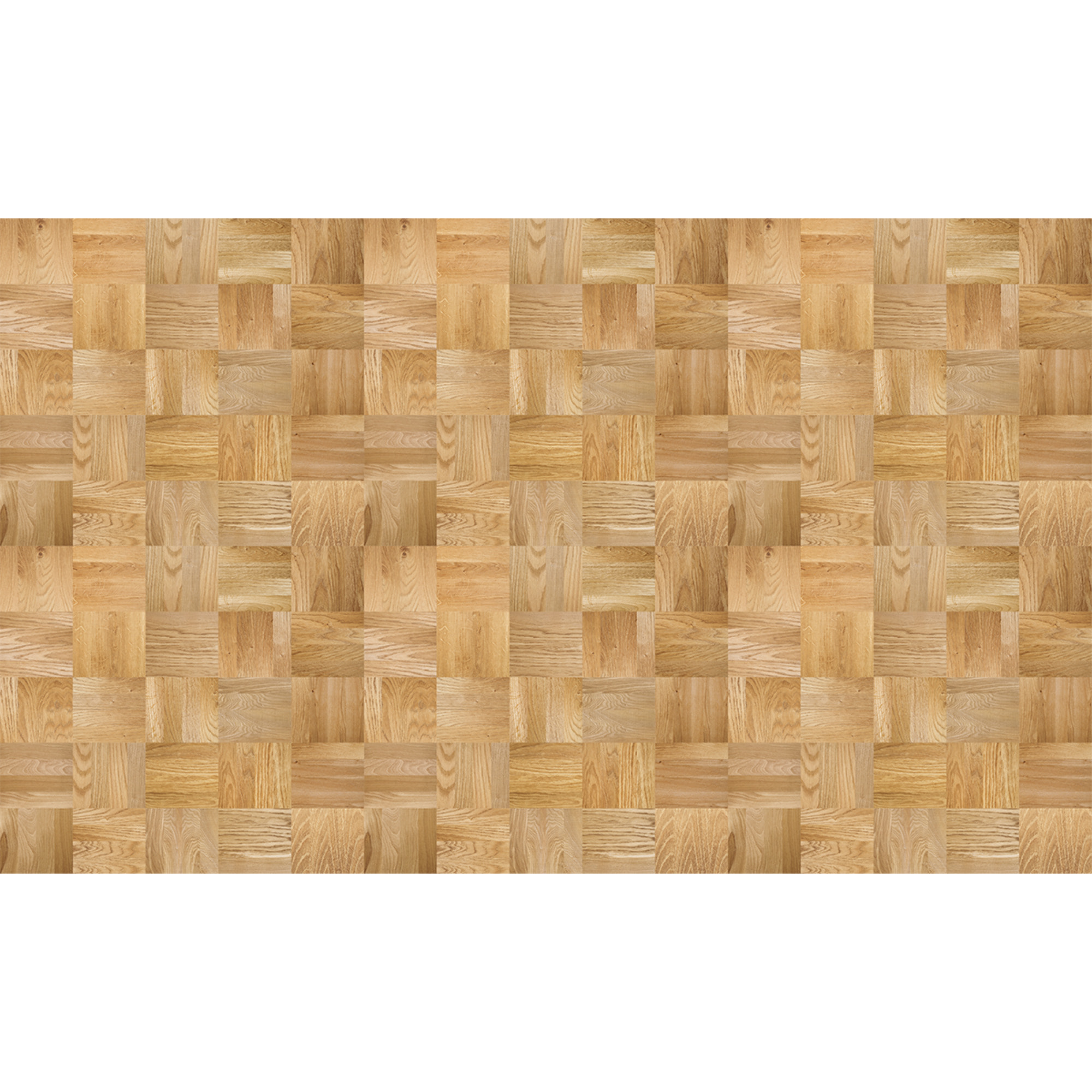Revêtement sticker sol - PARQUET BOIS MOSAÏQUE - Rouleau adhésif Protection Anti-dérapant