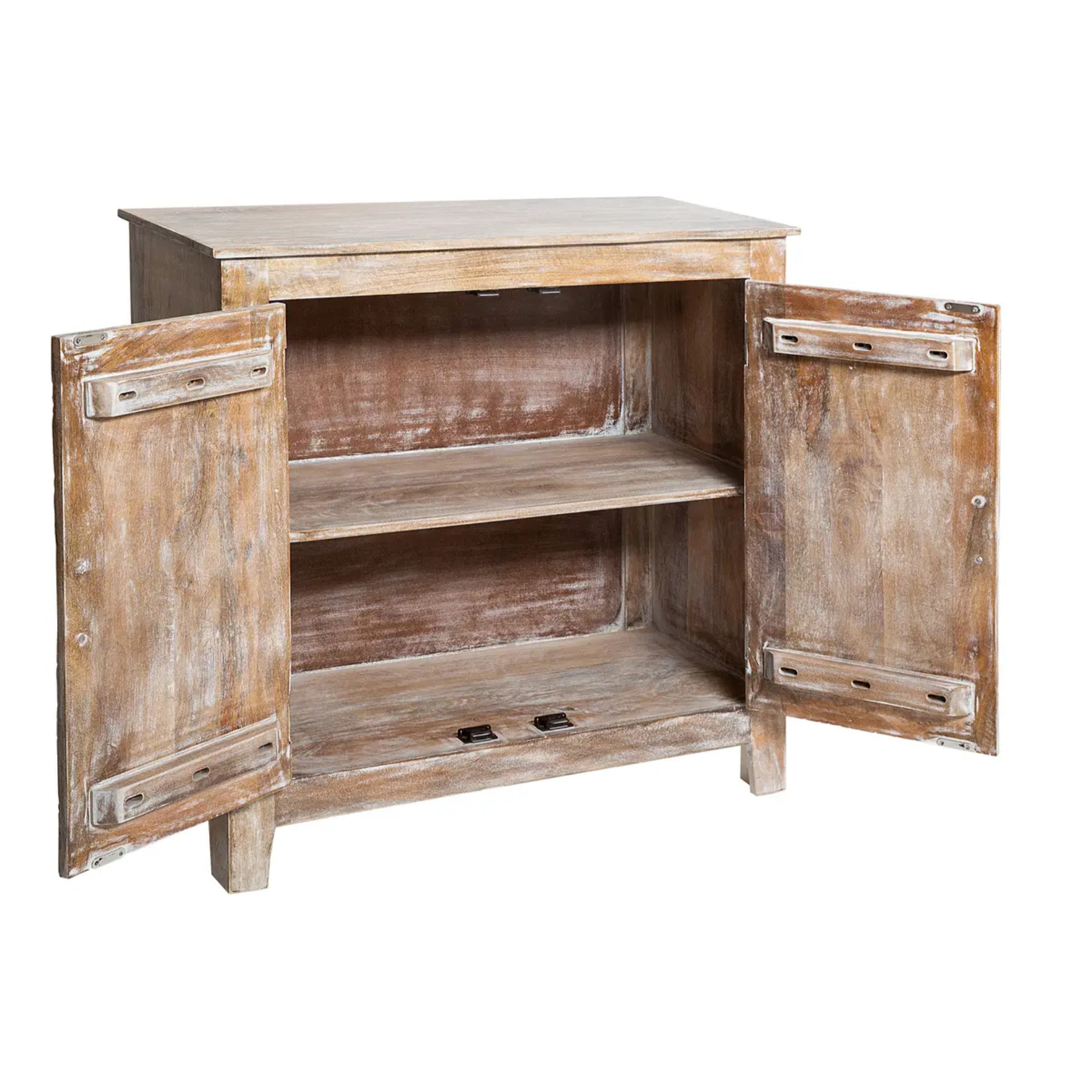 Buffet 2 portes "Shirel" manguier 90x90cm