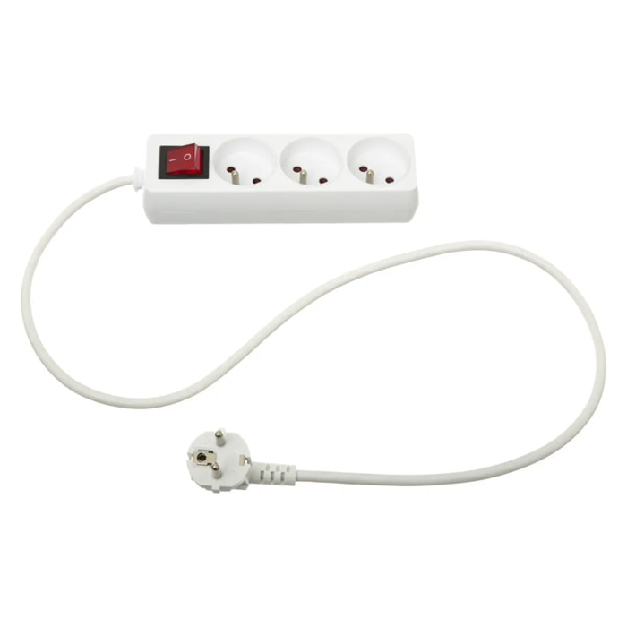 Multiprise 3 prises avec terre