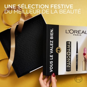 L'Oréal Paris Panorama All Night Black, Infaillible Grip Liner Noir, Color Riche Satin Rose Tendre