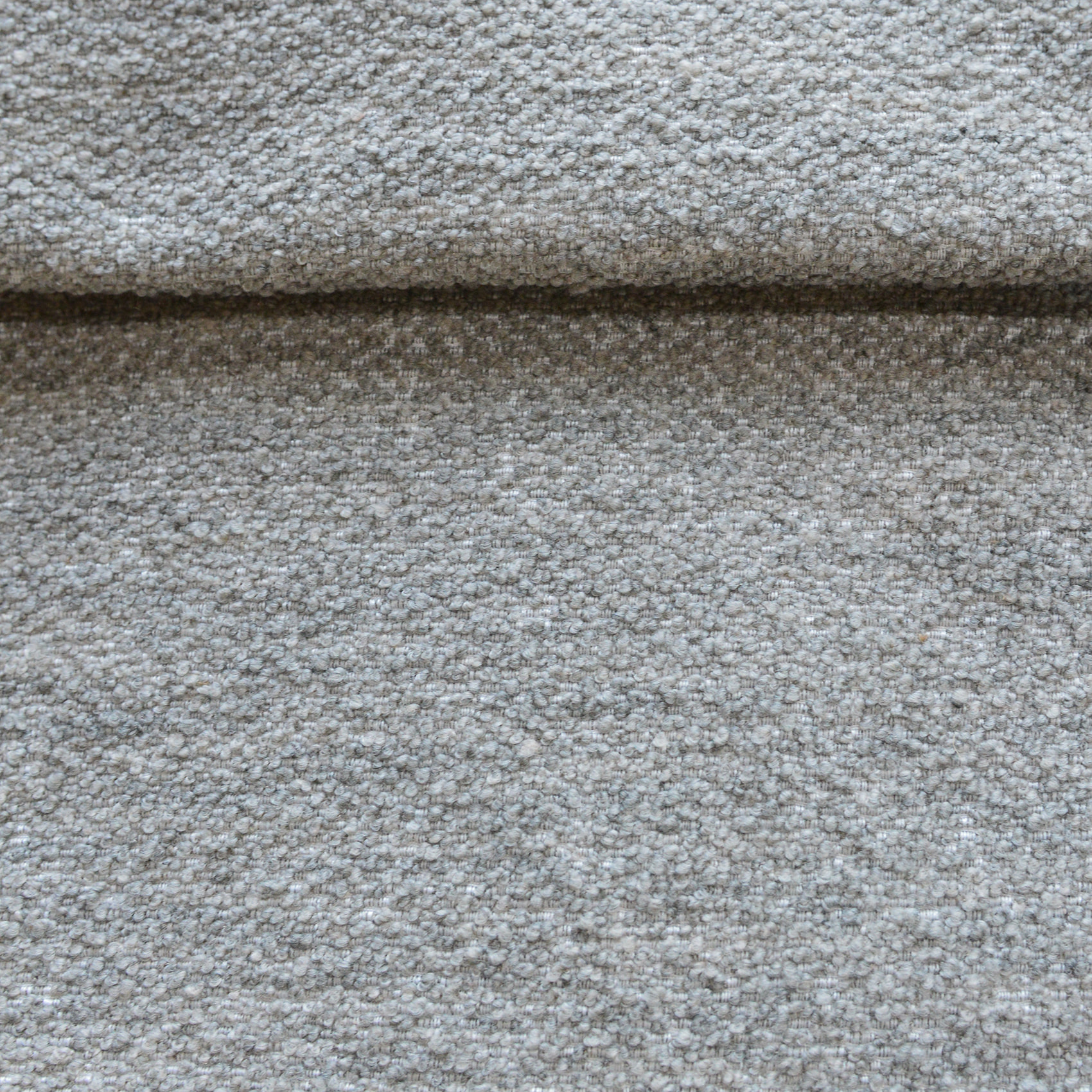 Rideau thermique semi-occultant bouclette - Gris clair