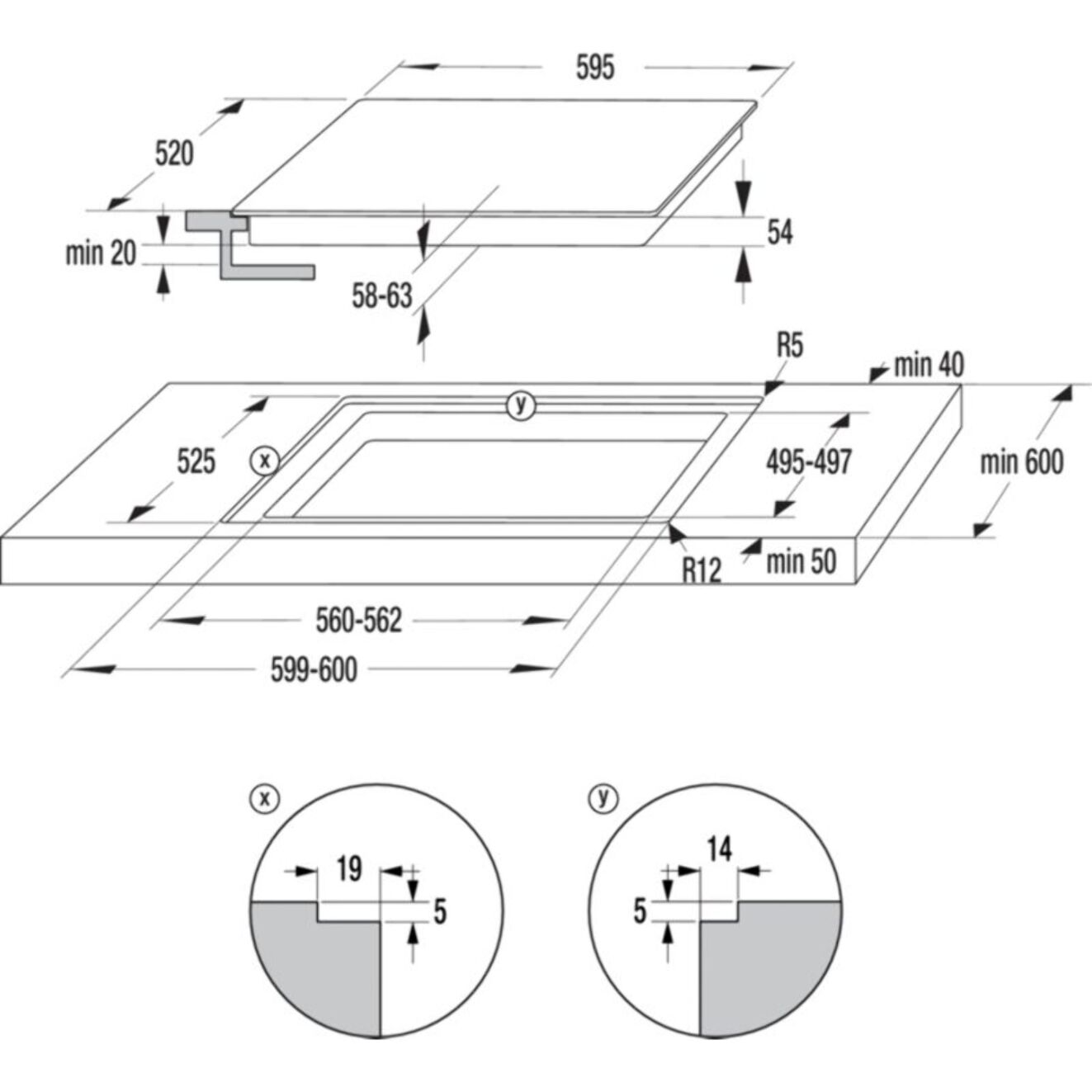 Plaque induction HISENSE HIC6322BSC