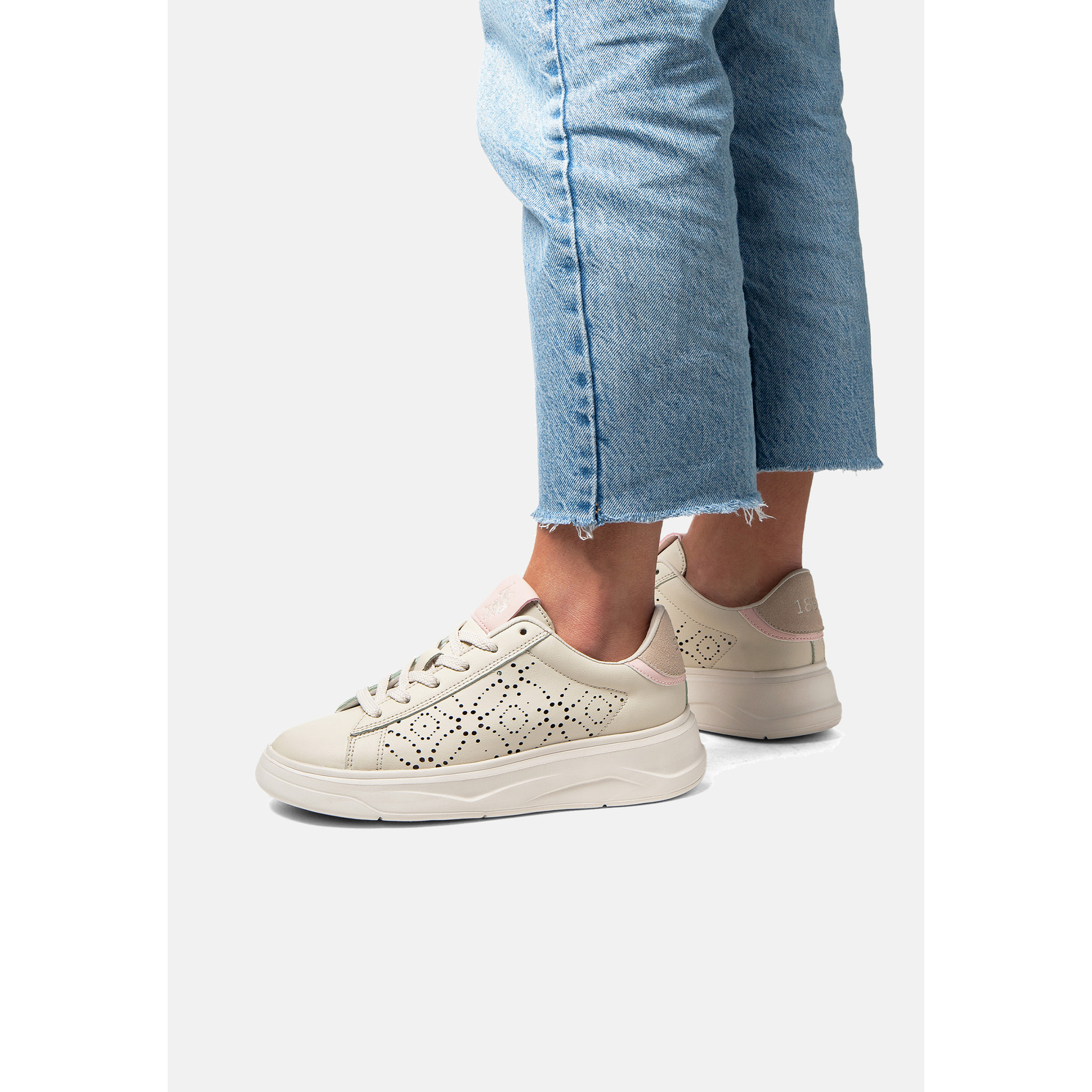 U.S. Polo Assn. - Sneakers GINGER001W/5YH1 in sintetico per donna