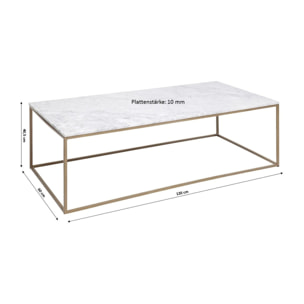 Table basse Key West blanche Kare Design