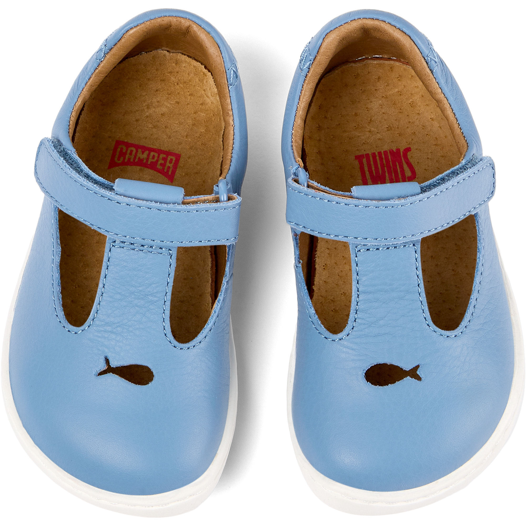 Zapatillas - CAMPER Peu Cami - Azul - Cuero liso