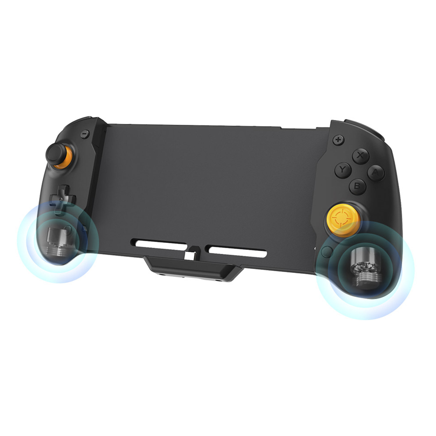 Mando Grip compatible con Nintendo Switch TNS-19252C. Motores de vibración, sensores giroscópicos, alta ergonomía. Incluye funda semirígida.