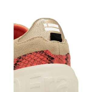 Zapatillas Deportivas Mujer Court Stich Beige / Multi