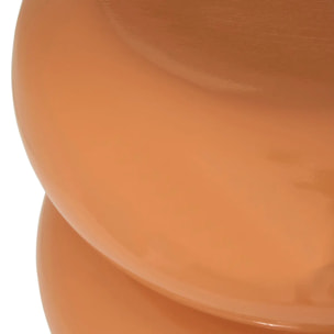 Table d'appoint Stoneto orange 35x35x43cm