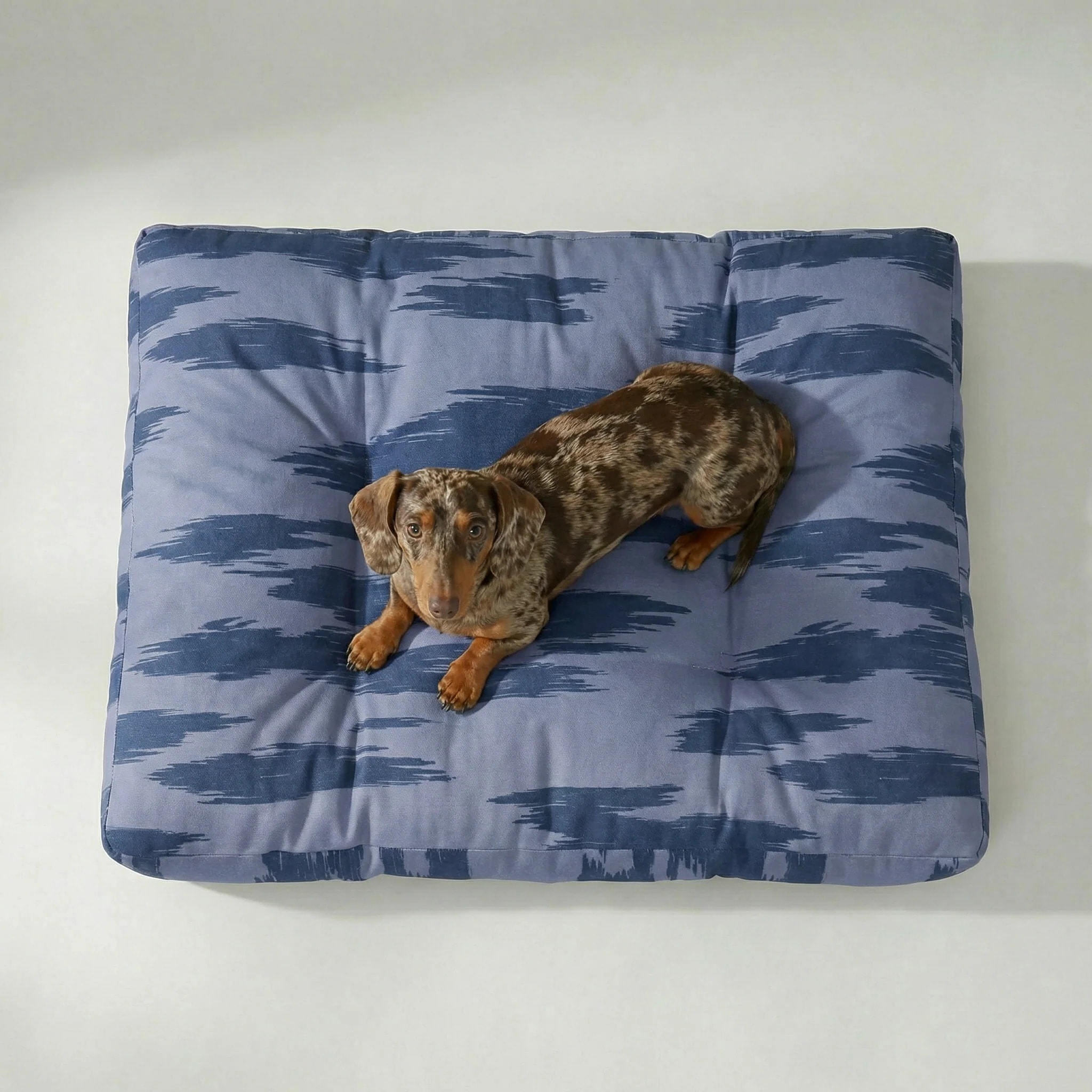 Lit pour animaux antitaches Mahón Azul Marine