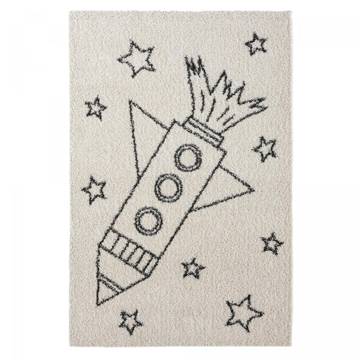 Tapis enfant Fusée Bomo