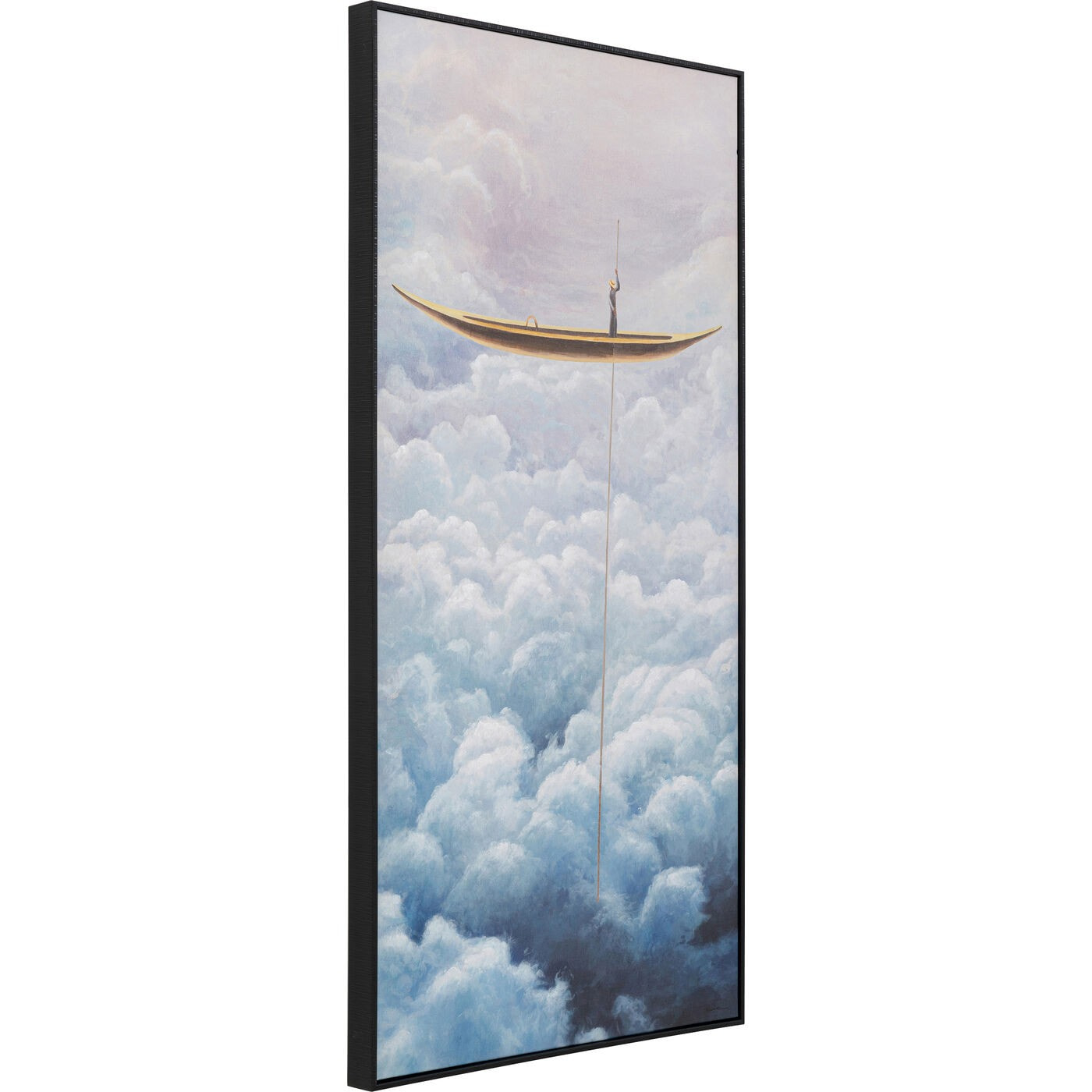 Peinture gondolier nuages 60x120cm Kare Design