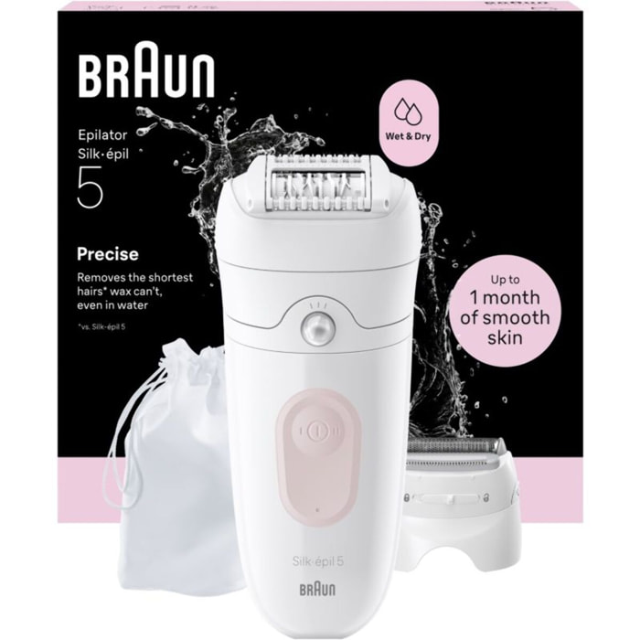 Epilateur électrique BRAUN Silk-épil SE5-041