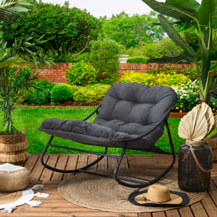 Fauteuil A Bascule Tenerife Beige