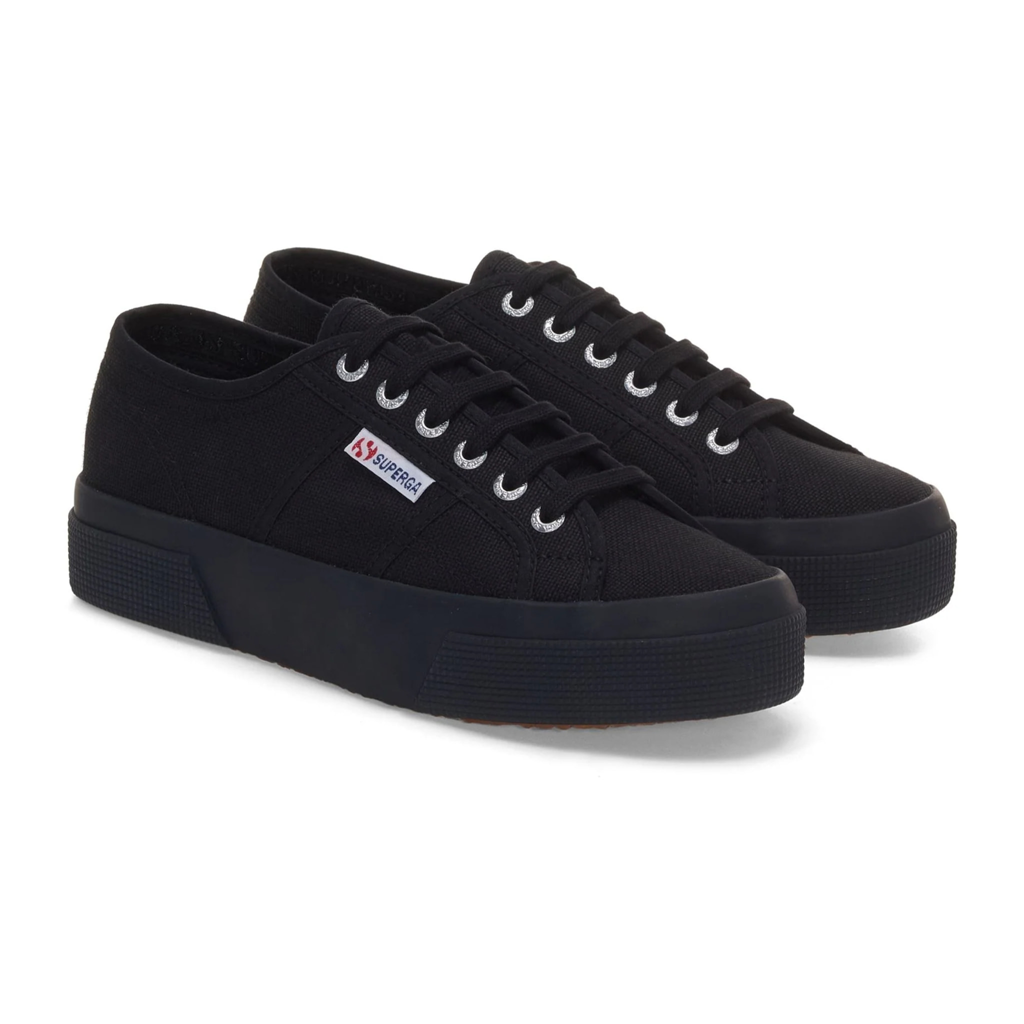 Superga - Zapatos de mujer Unisex Negro - 2740 PLATFORM