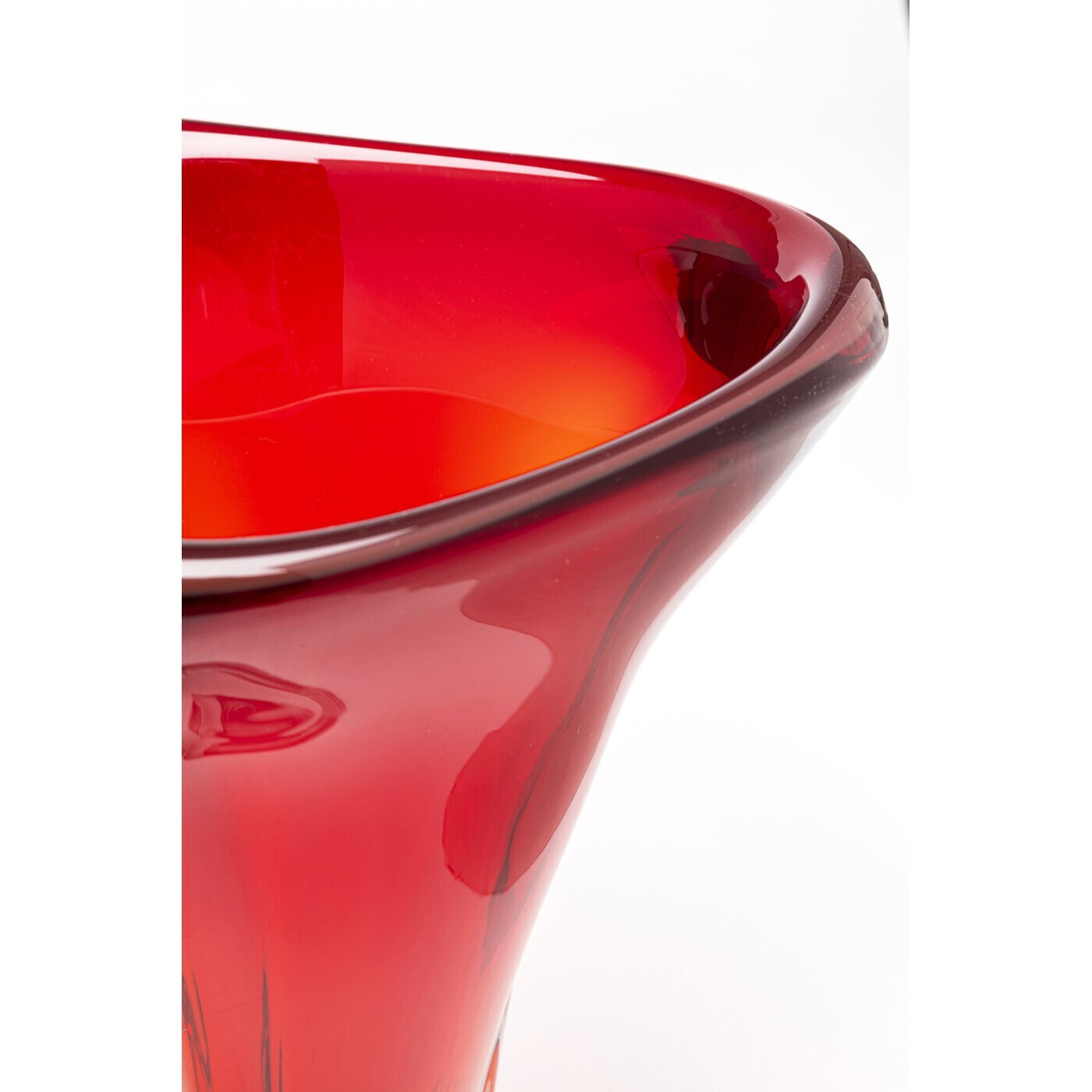 Vase Salut 36cm rouge Kare Design