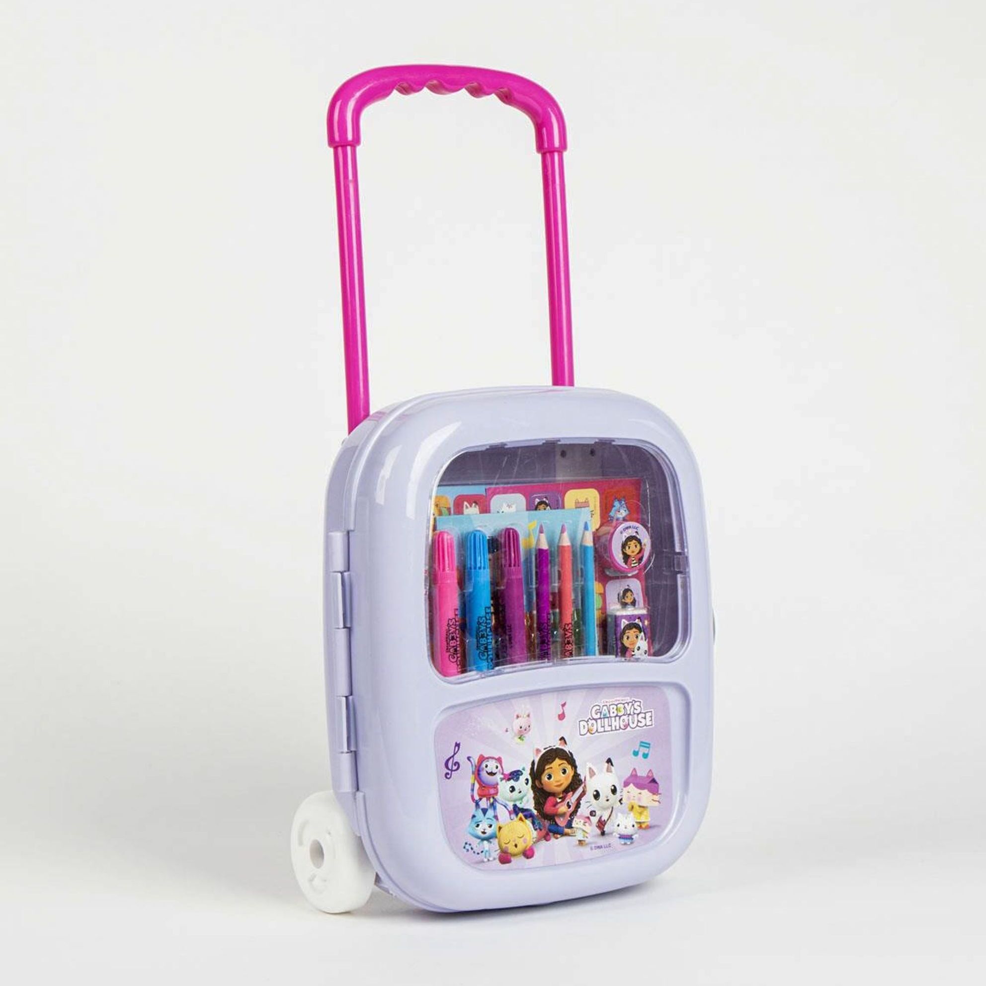 Set Papelería Coloreable Trolley Gabby´S Dollhouse