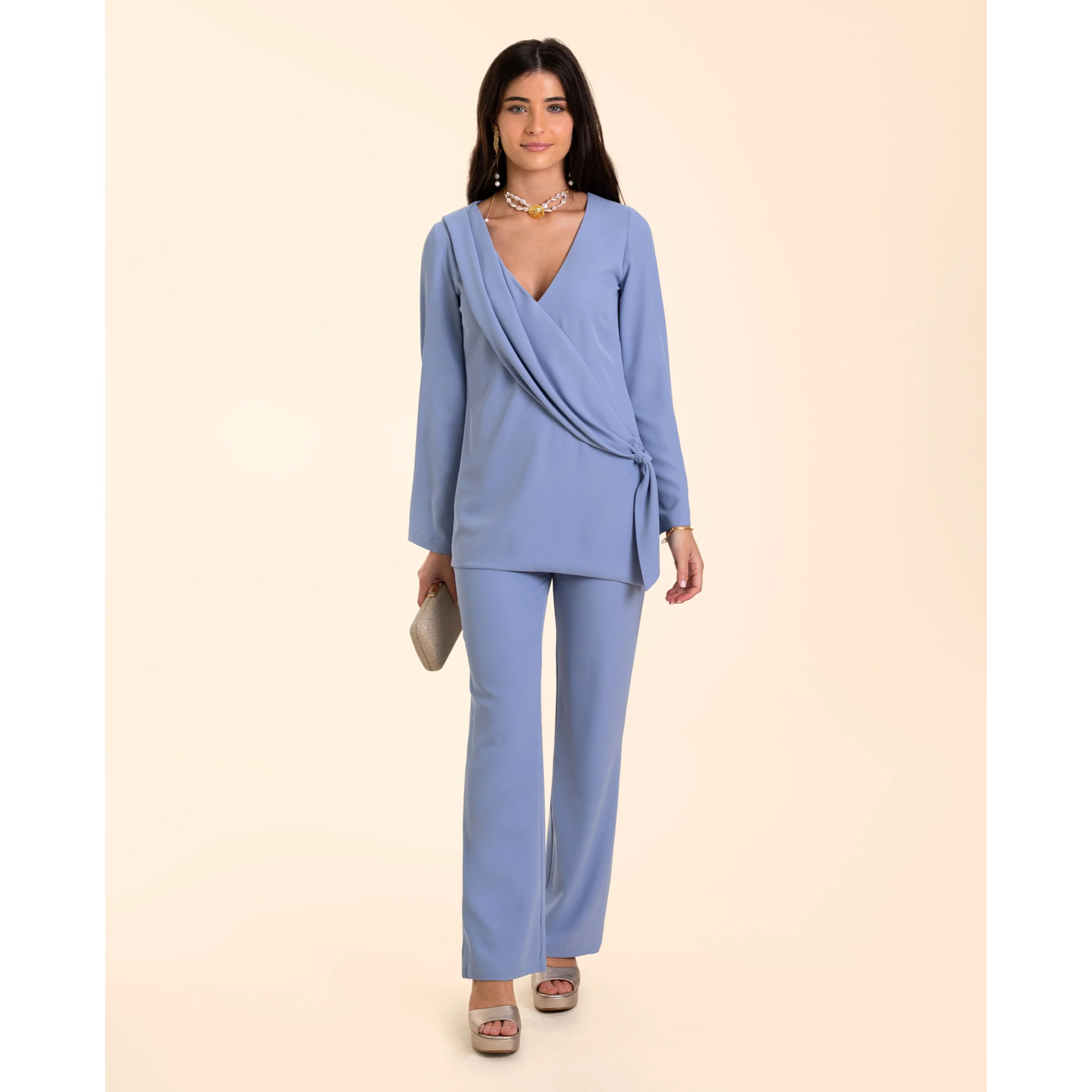 Chaqueta de mujer cruzada