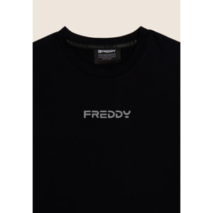 T-shirt uomo in cotone con logo minimal