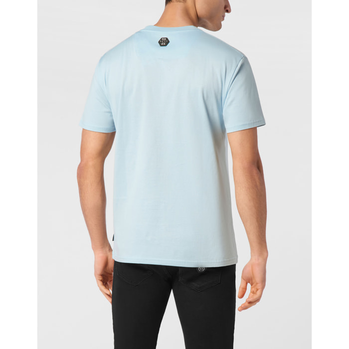 PHILIPP PLEIN T-Shirt Round Neck D AZUR