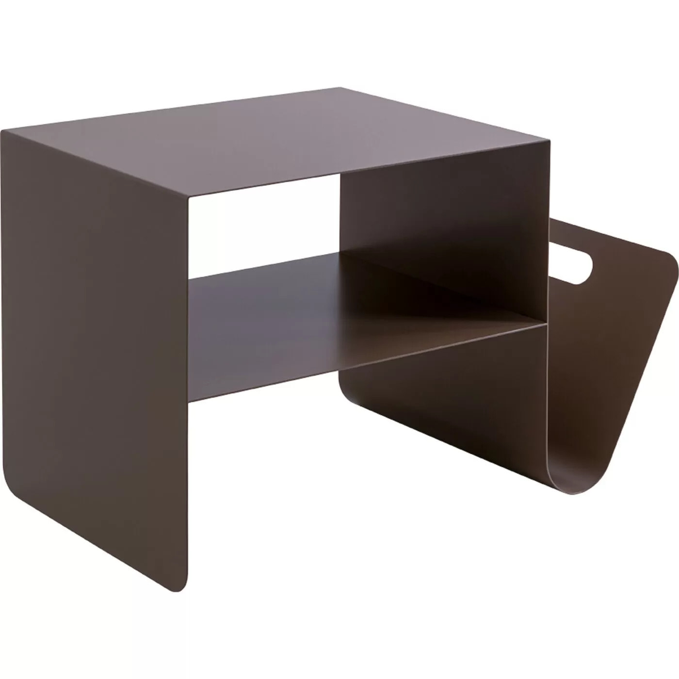 Table d'appoint Lounge News taupe Kare Design