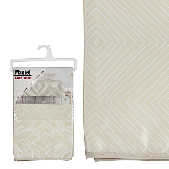 Tovaglia in panno cerato 140x180 cm.