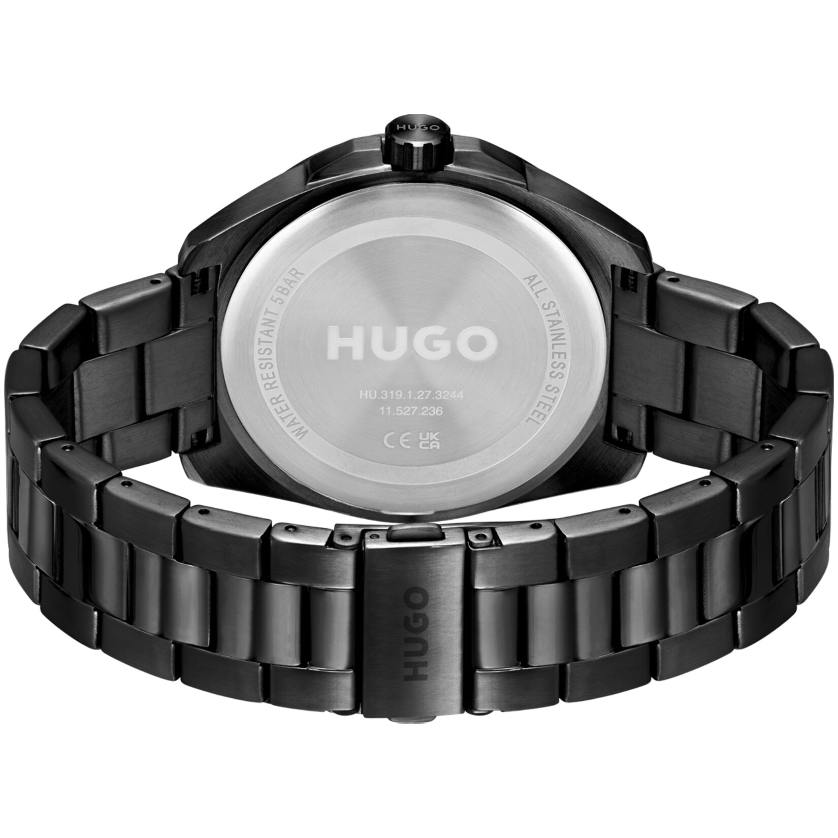 Reloj Hugo 1530244 Hombre Analogico Cuarzo con Correa de Acero inoxidable