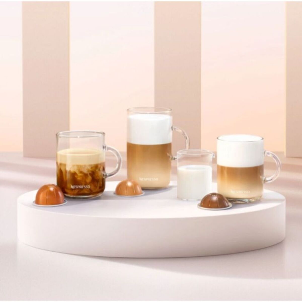 Nespresso KRUPS Vertuo POP + Aeroccino STARBUCKS