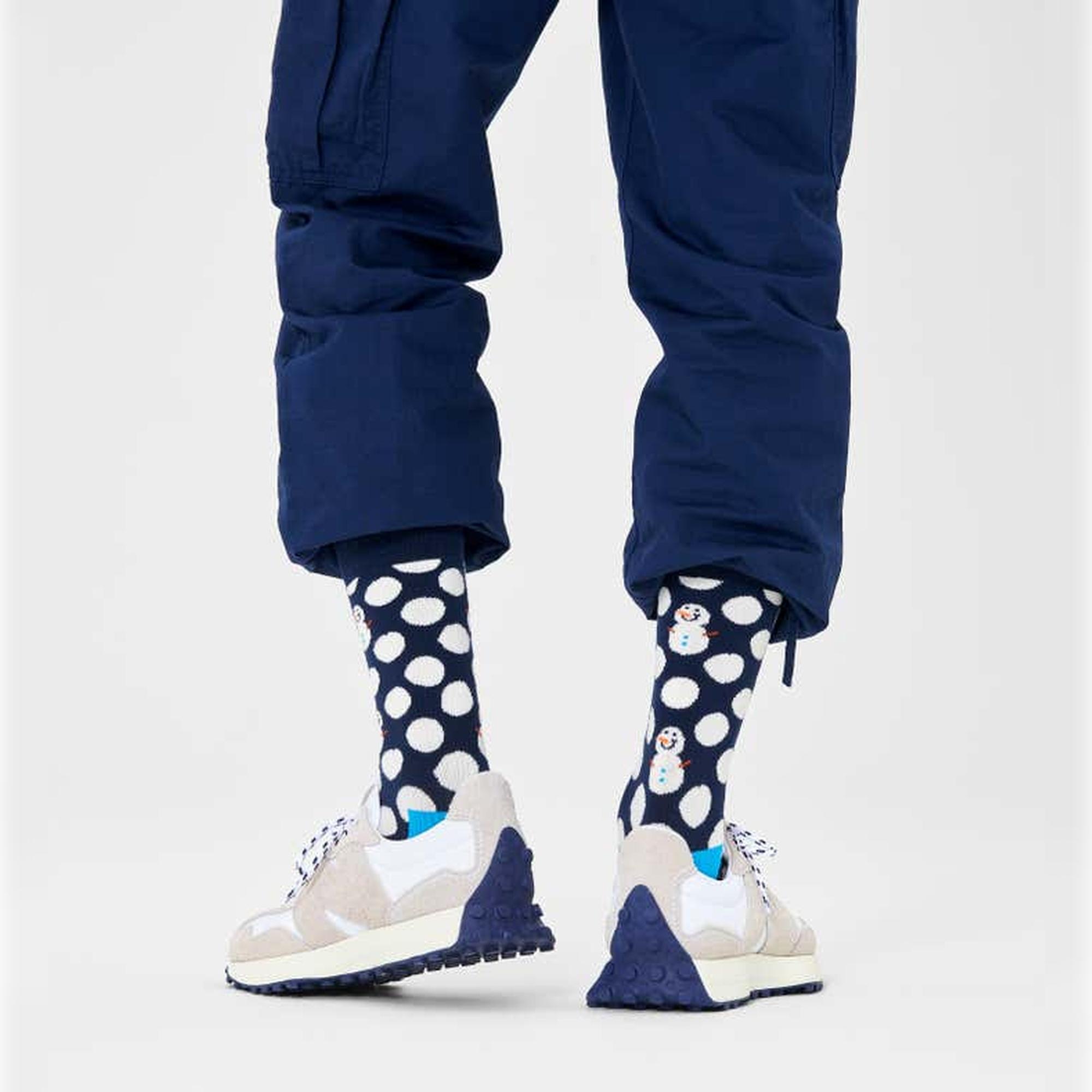 Calcetines big dot liner sock azul