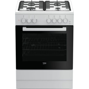 Cuisinière gaz BEKO FSE62110DWC