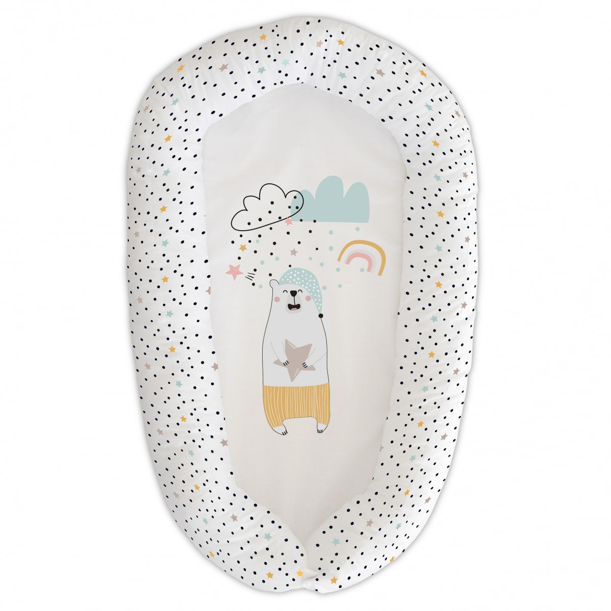 COJIN MOISES NORDIC BEAR AZUL