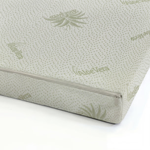 TOPPER VAULT CON FODERA ALOE MATRIMONIALE
