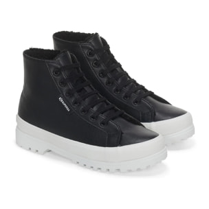 Stivaletti Superga Donna Nero 2341 ALPINA VEGAN MATERIAL
