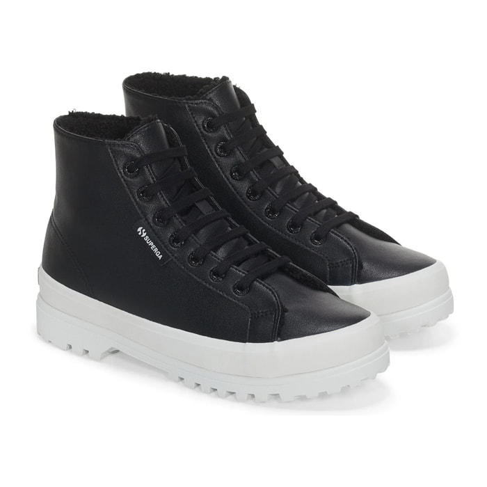 Stivaletti Superga Donna Nero 2341 ALPINA VEGAN MATERIAL
