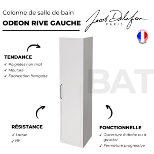 Colonne de salle de bain Odéon Rive Gauche blanche