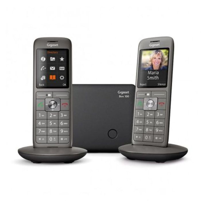 Téléphone sans fil GIGASET CL660 DUO ANTHRACITE