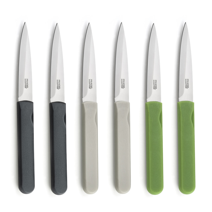 Energy  - Set 6 coltelli da cucina colori misti