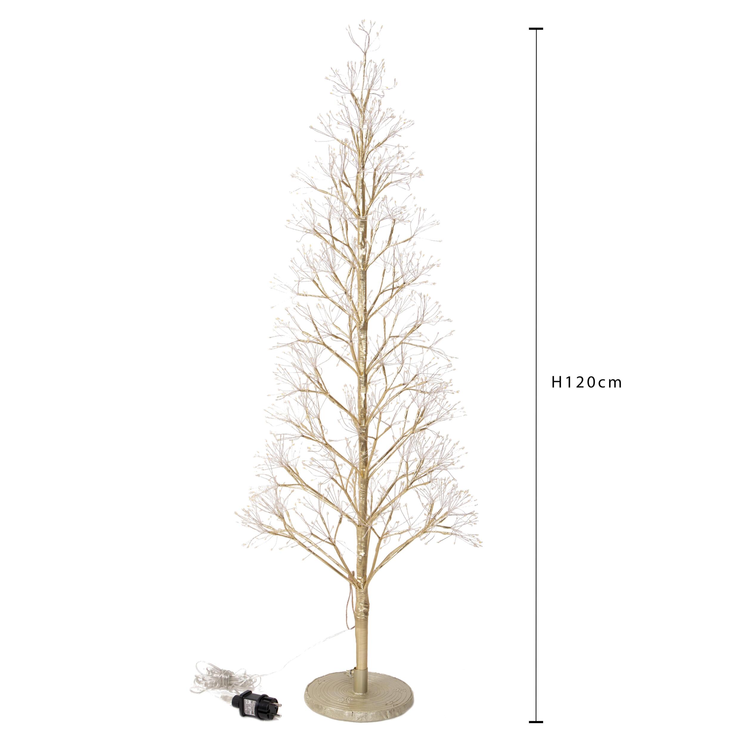 Albero con 1500 micro led da est. - Pezzi 1 - BIANCO - Bianchi Dino SpA