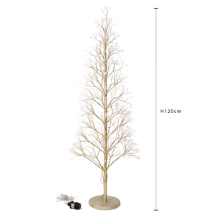 Albero con 1500 micro led da est. - Pezzi 1 - BIANCO - Bianchi Dino SpA