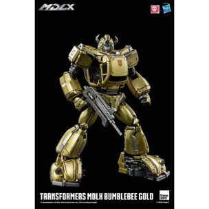 Transformers Mdlx Action Figura Bumblebee Gold Edizione Limitata 12 Cm Threezero