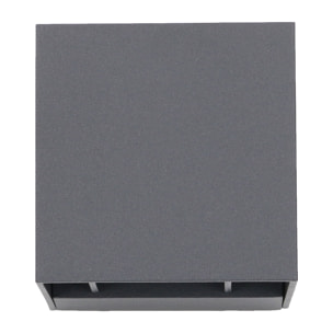 Forlight REX Aplique Exterior LED con Haz de Luz Modulable IP54 5,2W 3000K 244Lm Gris Urbano