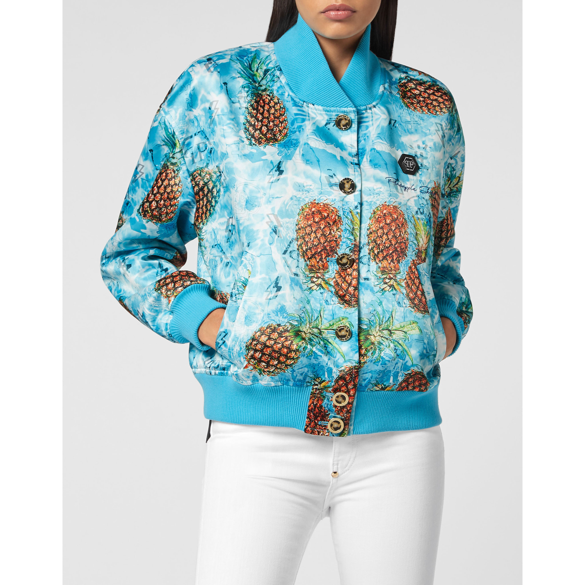 PHILIPP PLEIN Bomber PINEAPPLE SKIES