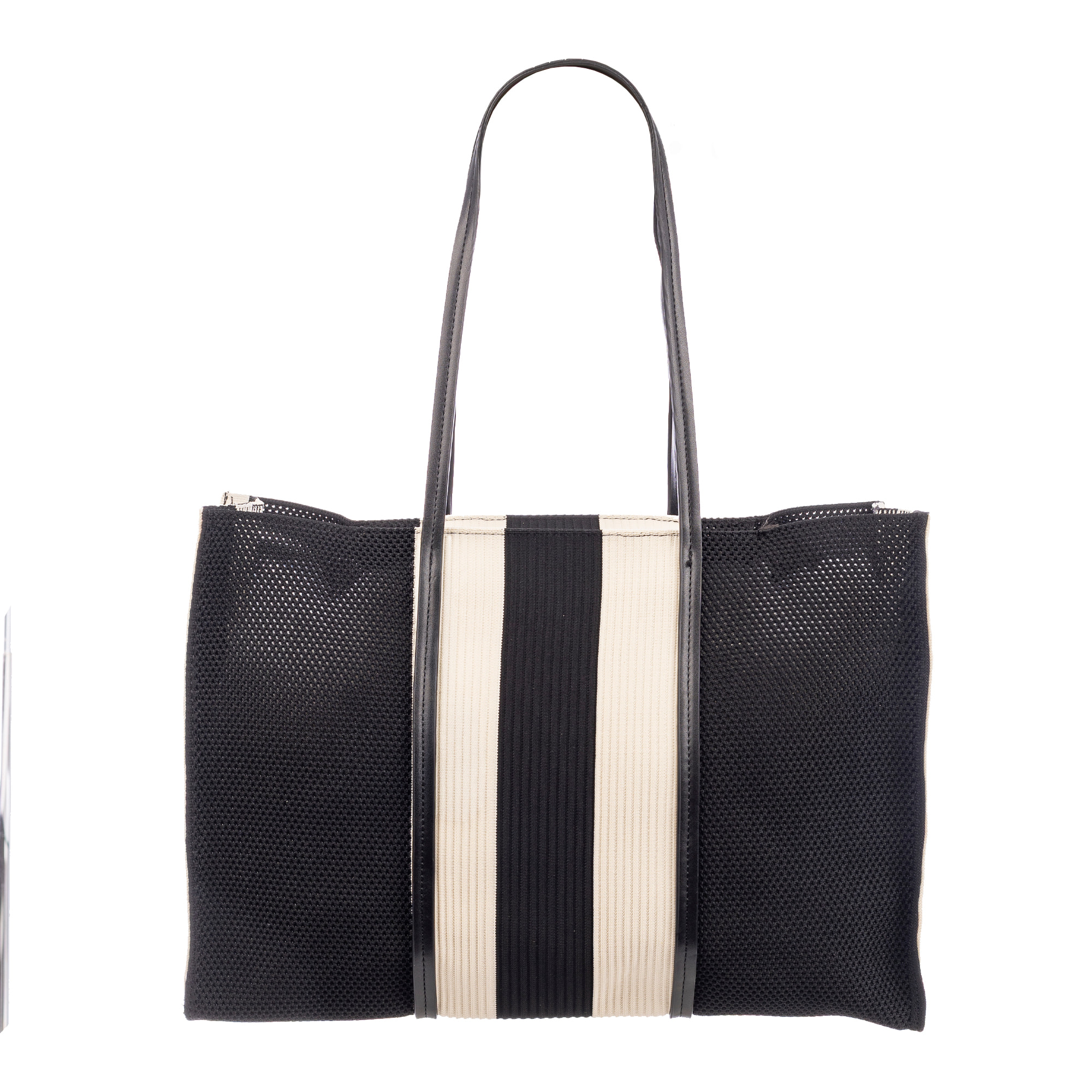 Borbore Bolso shopper Mujer. Fabricado en rafia sintética entrelazada.