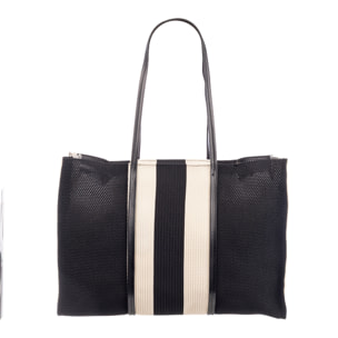 Borbore Bolso shopper Mujer. Fabricado en rafia sintética entrelazada.