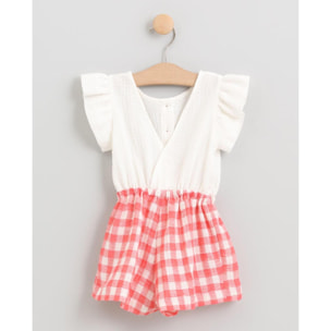 MONO GASA VICHY ROJO